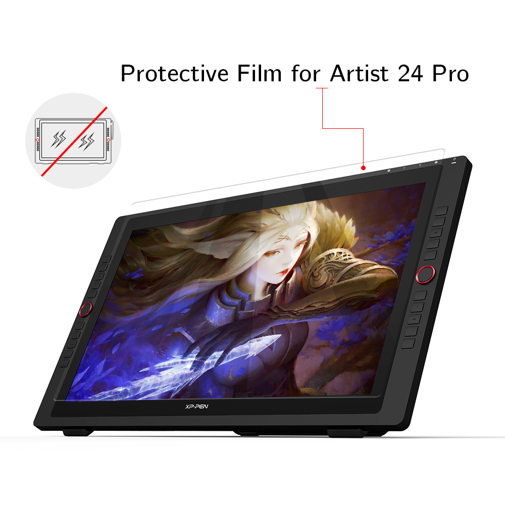 Protective Film for Artist 24 Pro （Pack of 2）
